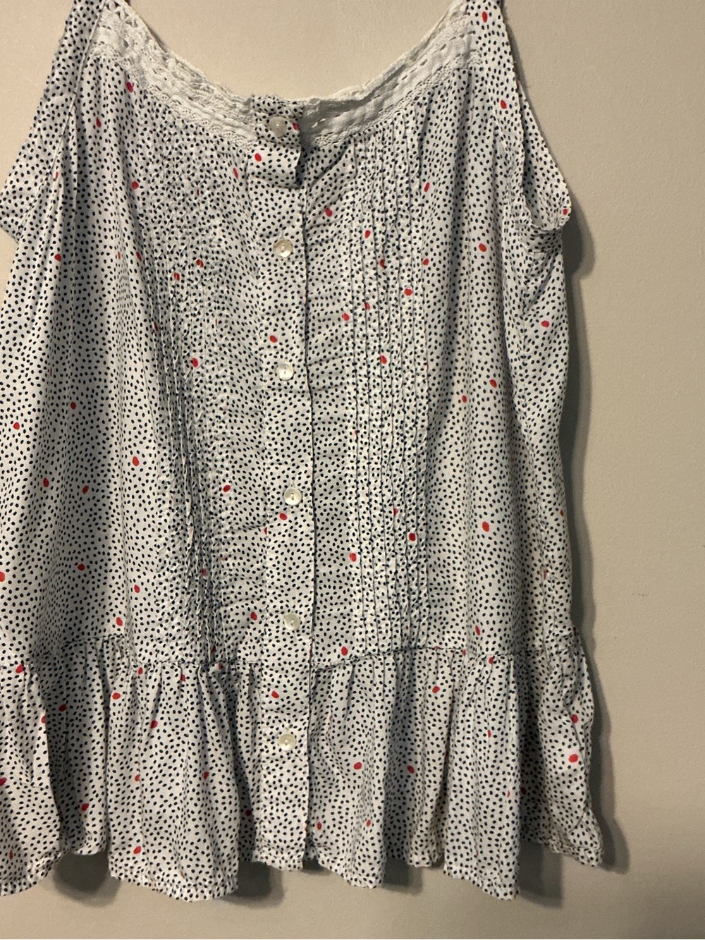 Lucky Brand Ruffle Hem Tank - Picture 4 of 9